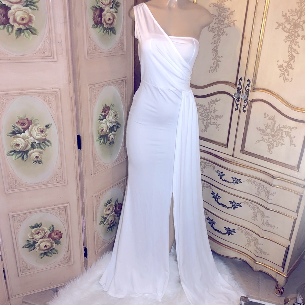 One Shoulder Gown